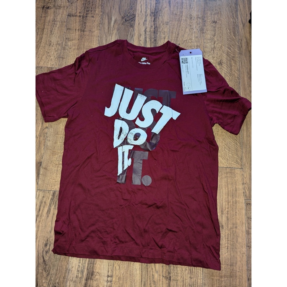 Nike Athletic Short Sleeve T-shirt‎ Burgundy Men's Size Medium HJ0554-677